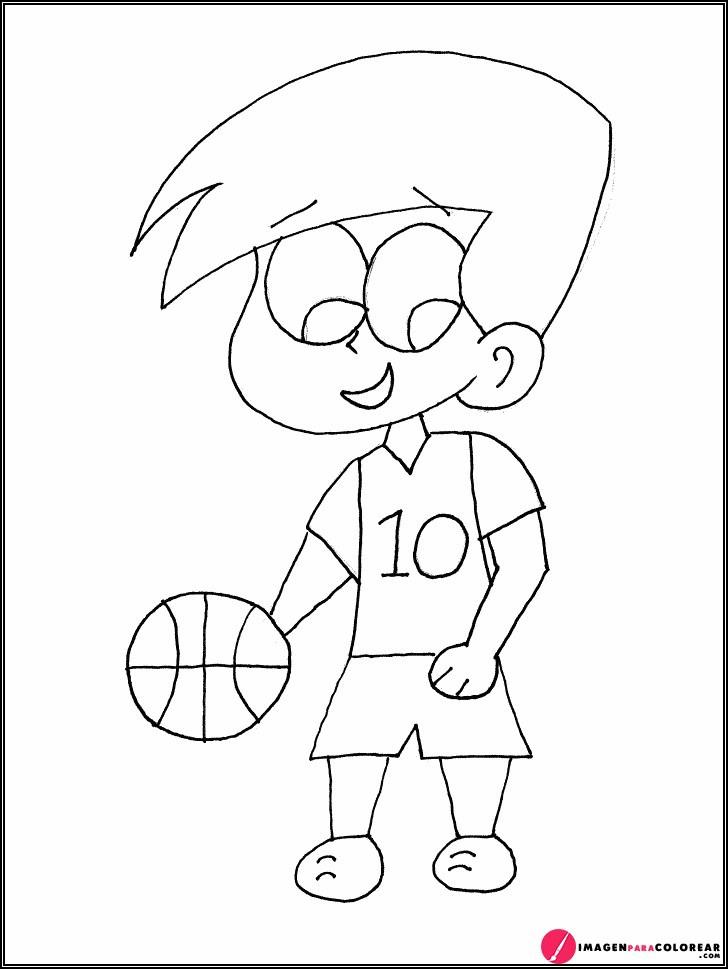 16 Imagen Baloncesto Para Pintar
