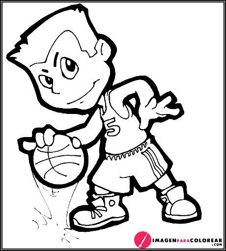 18 Imagen Baloncesto Para Pintar