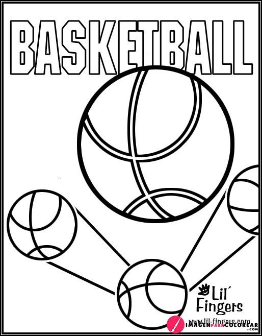 22 Imagen Baloncesto Para Pintar