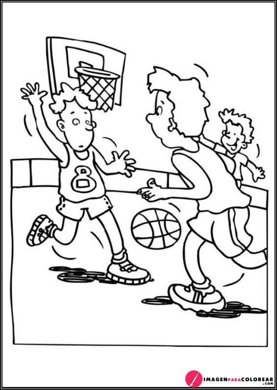 27 Imagen Baloncesto Para Pintar