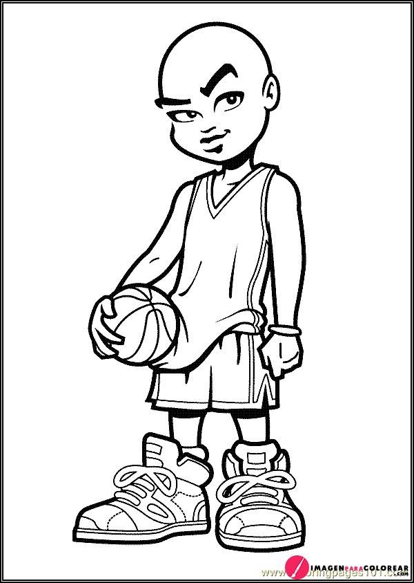 30 Imagen Baloncesto Para Pintar