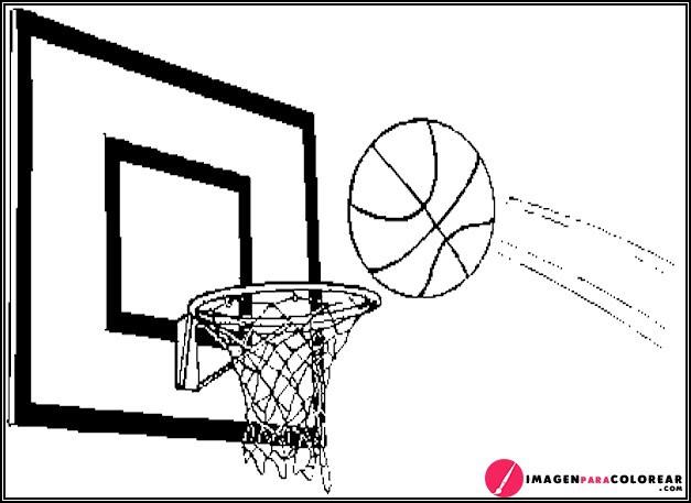 31 Imagen Baloncesto Para Pintar