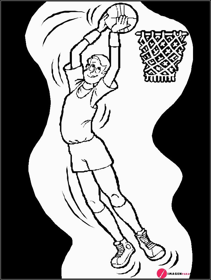 37 Imagen Baloncesto Para Pintar