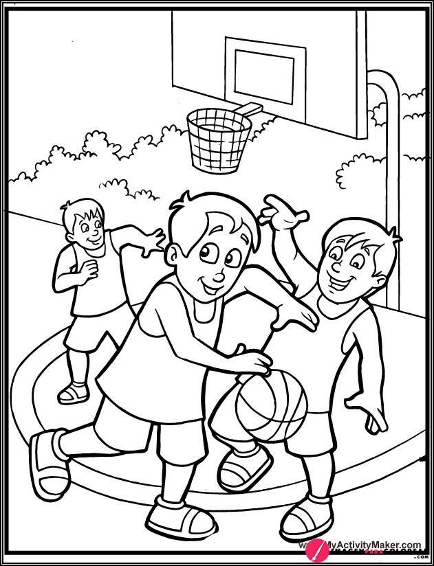 7 Imagen Baloncesto Para Pintar