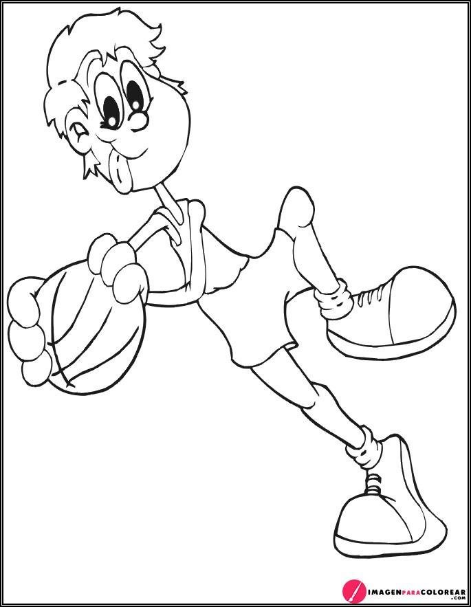 10 Imagen Baloncesto Para Pintar