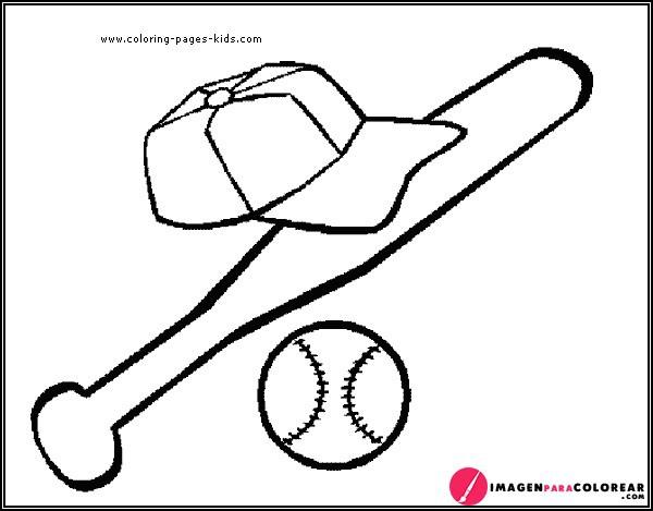 Dibujo Para Pintar Beisbol