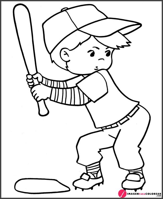Dibujo Para Pintar Beysbol