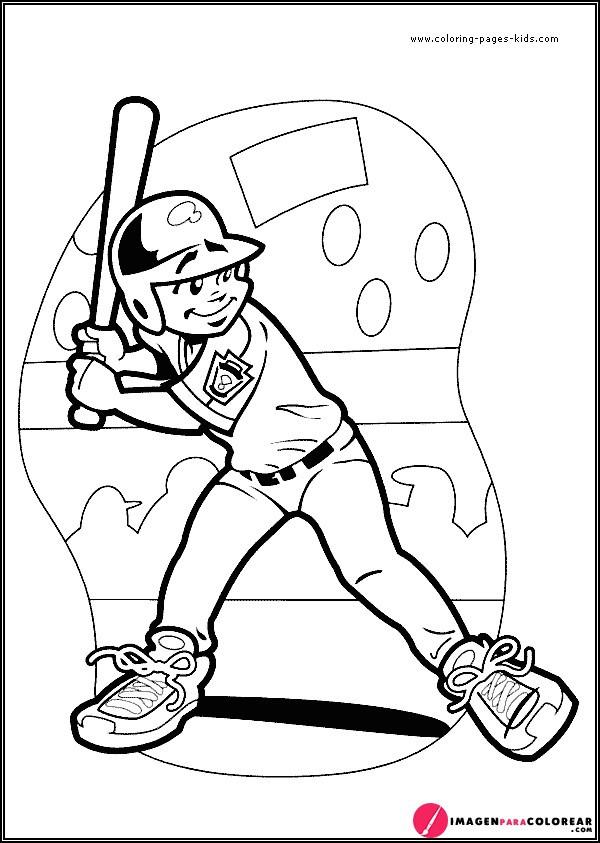 Beisbol Dibujo Para Pintar