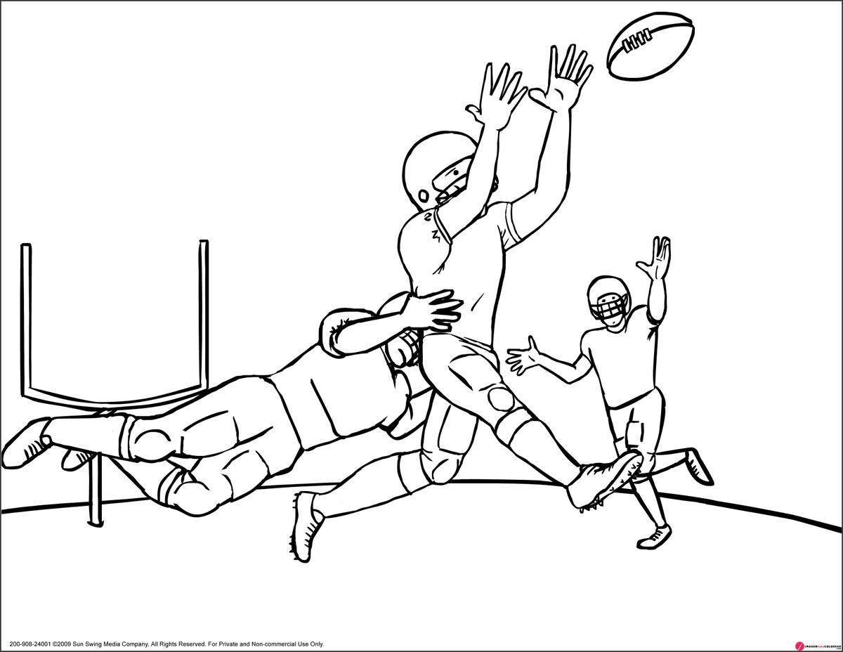 Futbolistas Para Colorear