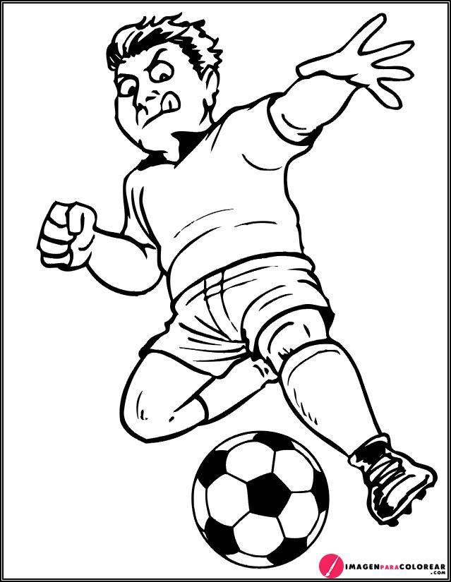 Imagen Para Colorear Futbol