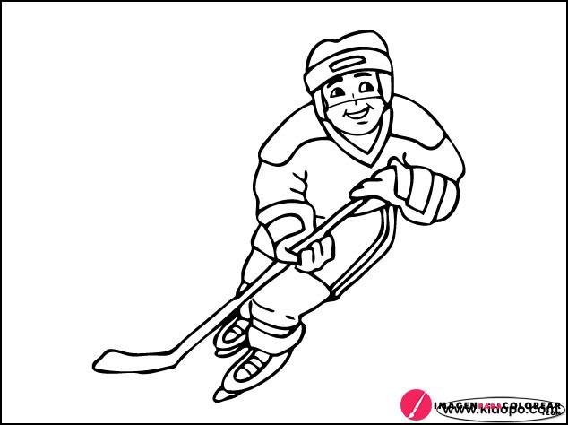 23 Imagen Hockey Colorear
