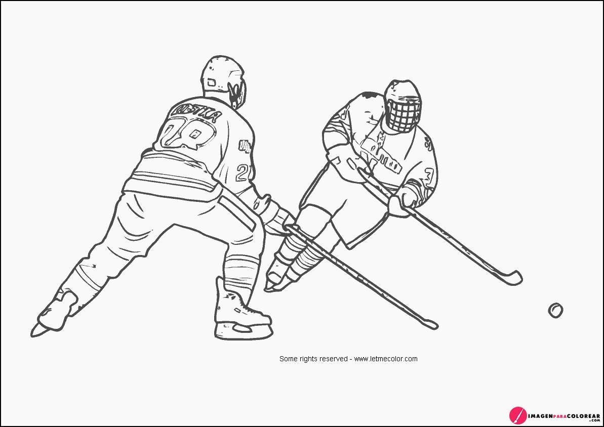 26 Imagen Hockey Colorear