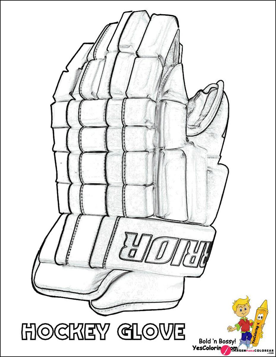 39 Imagen Hockey Colorear