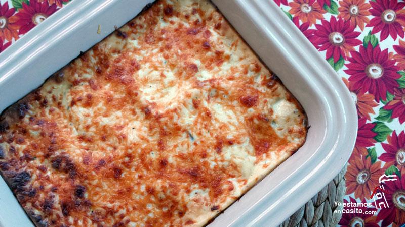 Canelones de pollo - Yaestamosencasita.com