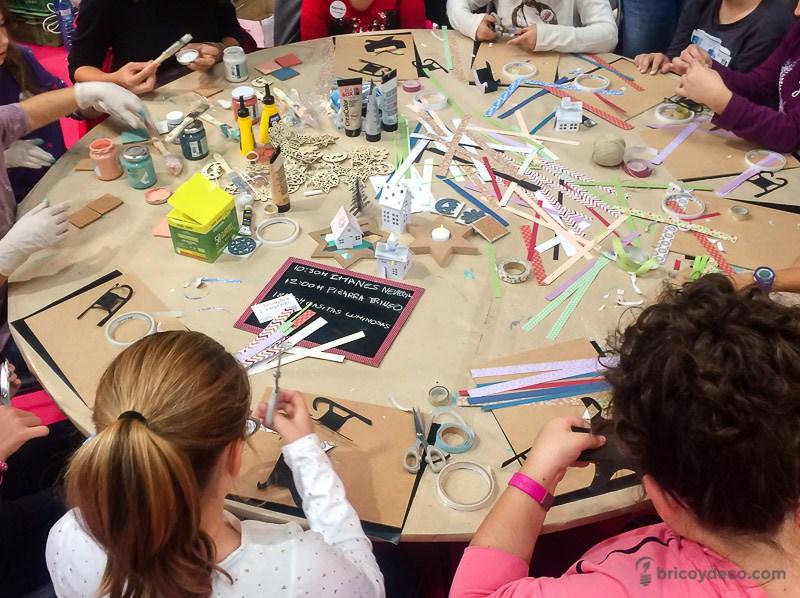 taller de pizarra con trineo Bricoydeco