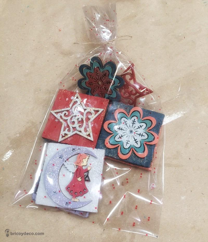 taller de imanes navideños de Bricoydeco