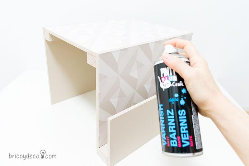 cómo hacer una mesa auxiliar para sofá paso a paso 