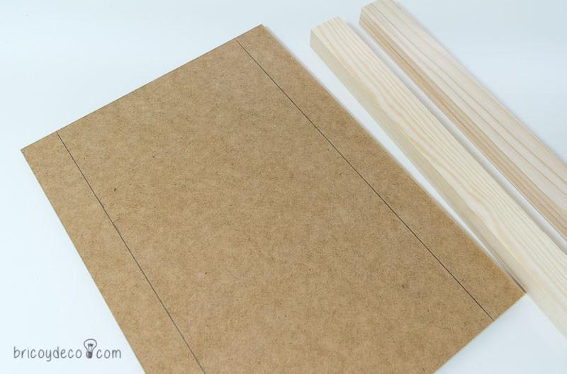 cómo hacer una mesa auxiliar DIY