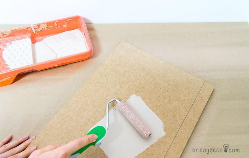 cómo hacer una mesita auxiliar DIY paso a paso