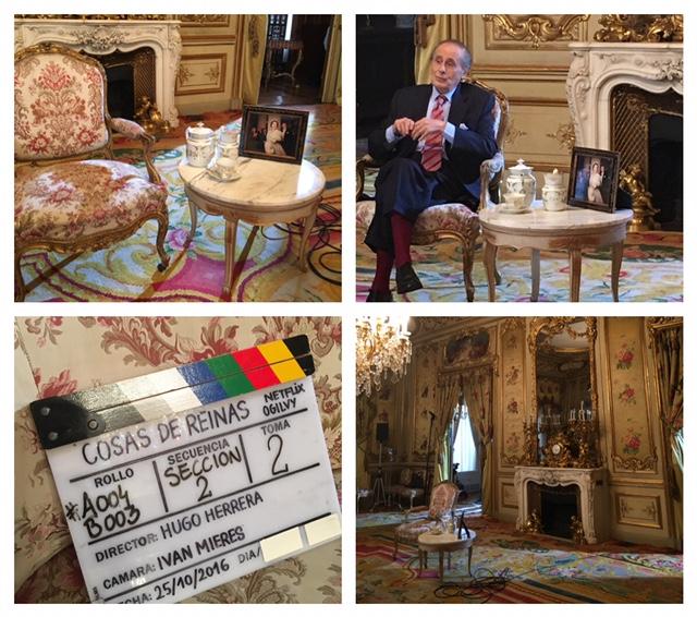 bronce, vasitos para velas con borde dorado... Para dar una sutil nota de color a la mesa, que resultara elegante, pero discreto, utilizamos granadas y hortensias. Todo el material de decoración salió de nuestro fondo de stock, el que utilizamos para decorar nuestras bodas.