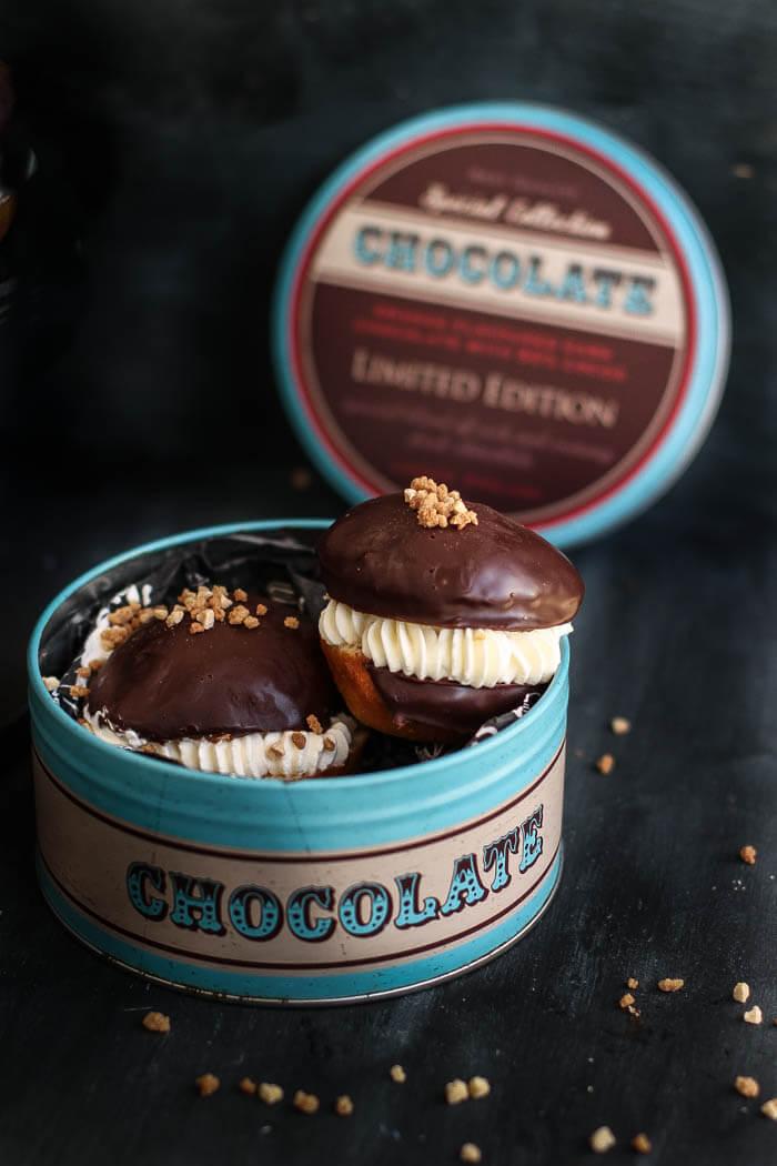 Receta de berlinas rellenas por Pintando las nubes