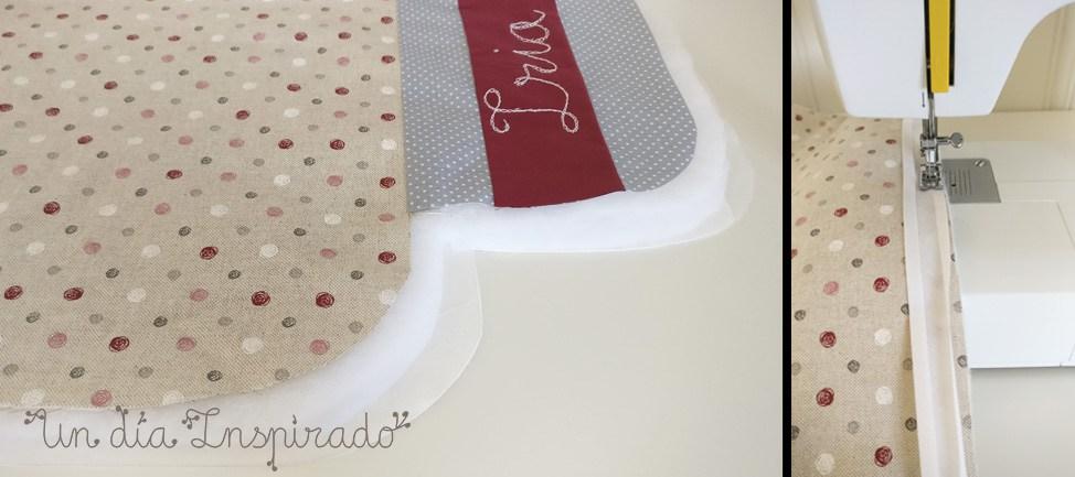 Cambiador para bebe de tela plegable