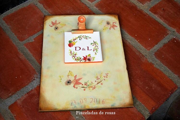 La idea... Damajuana libro de firmas para boda!!!