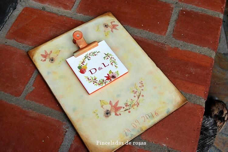 La idea... Damajuana libro de firmas para boda!!!