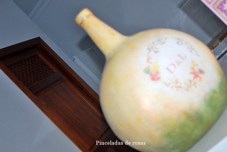 La idea... Damajuana libro de firmas para boda!!!