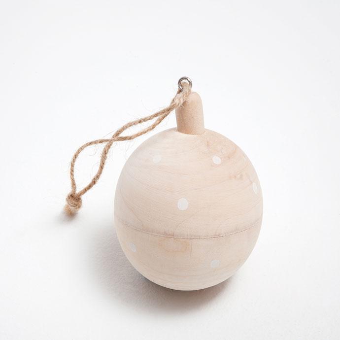 Tendencias Navidad 2017 Zara Home bola madera