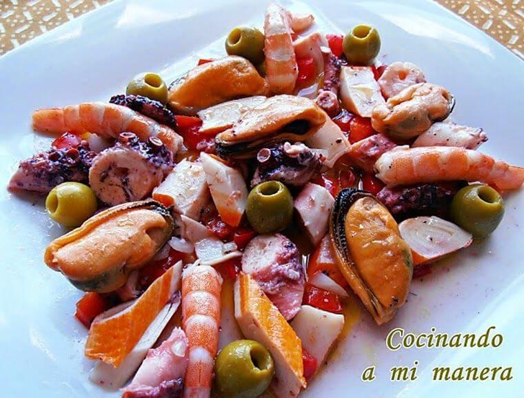 salpicon de marisco