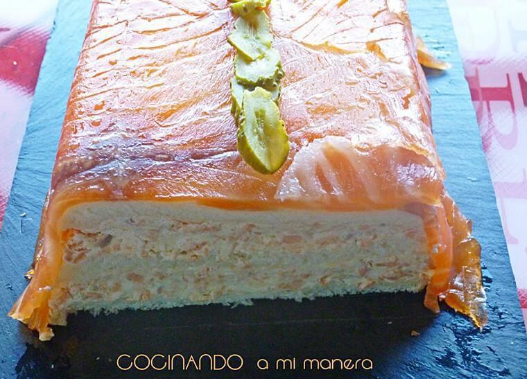 receta de pastel de salmon