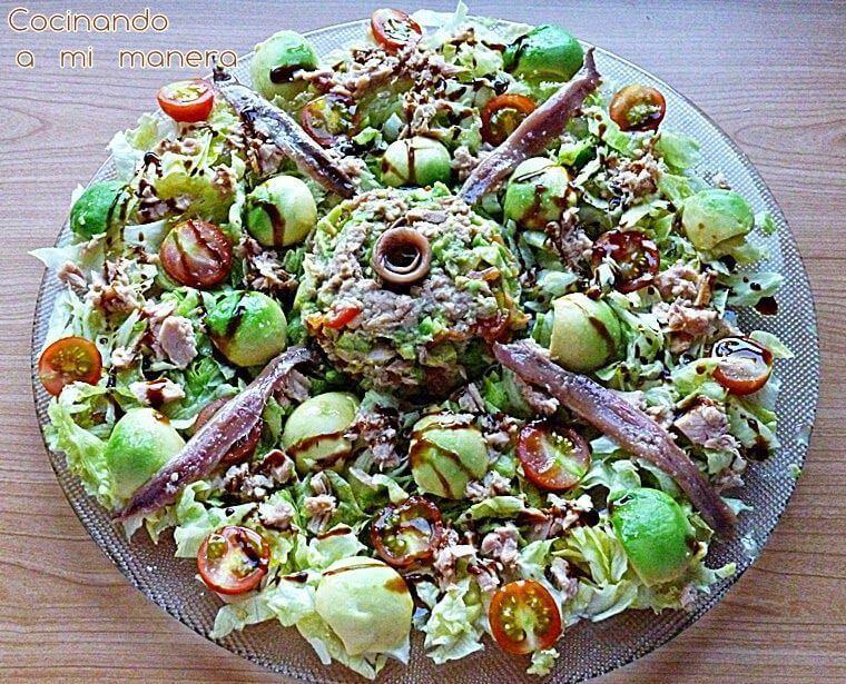 ensalada de aguacate