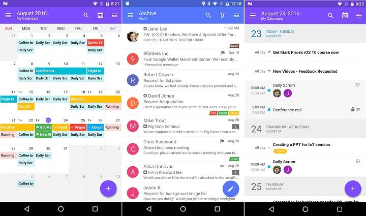 Cliente de correo electrónico email programas apps Android smartphones moviles gratis