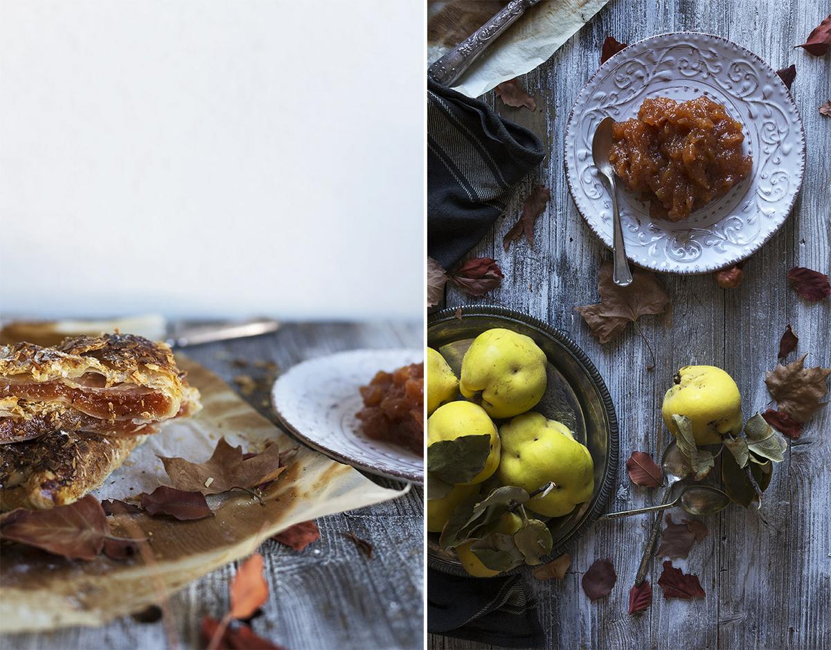 Receta de membrillo en hojaldre