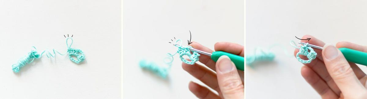 como hacer un bodoque a ganchillo, visto en "I am a Mess Blog"