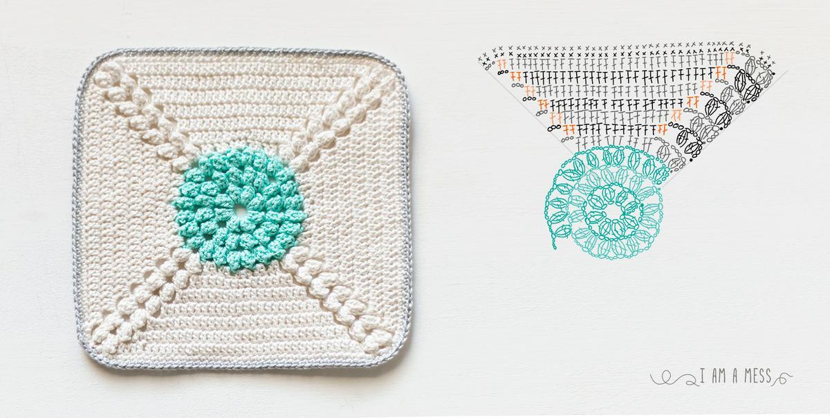 patron de granny, visto en "I am a Mess Blog"