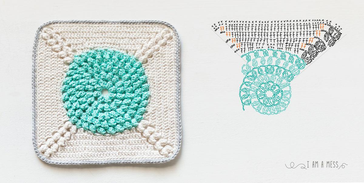 patron de granny, visto en "I am a Mess Blog"