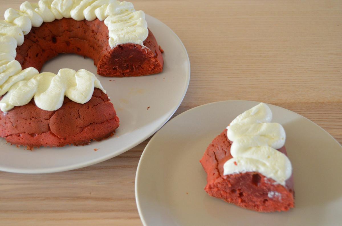 Tarta red velvet vegana y saludable