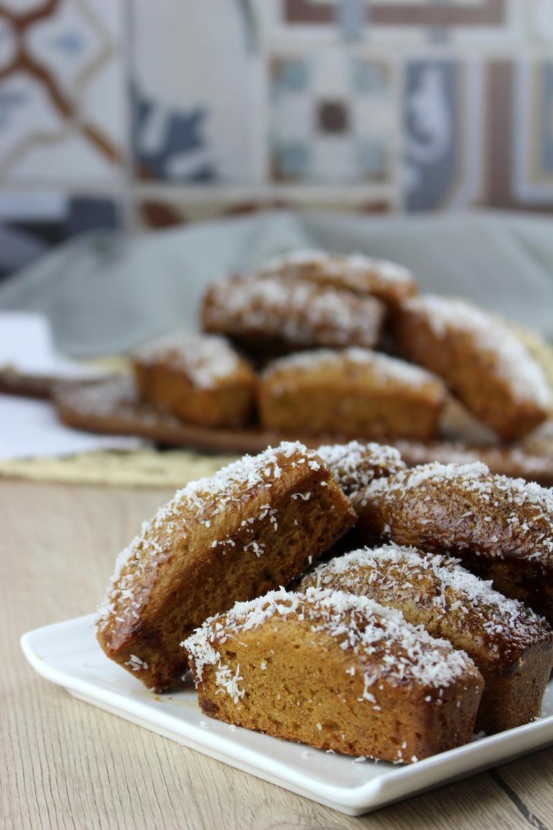 Bizcochitos de coco húmedos sin leche