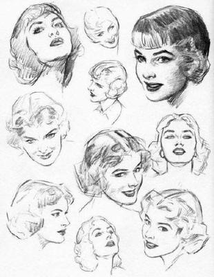 dibujo-de-los-rasgos-de-una-mujer