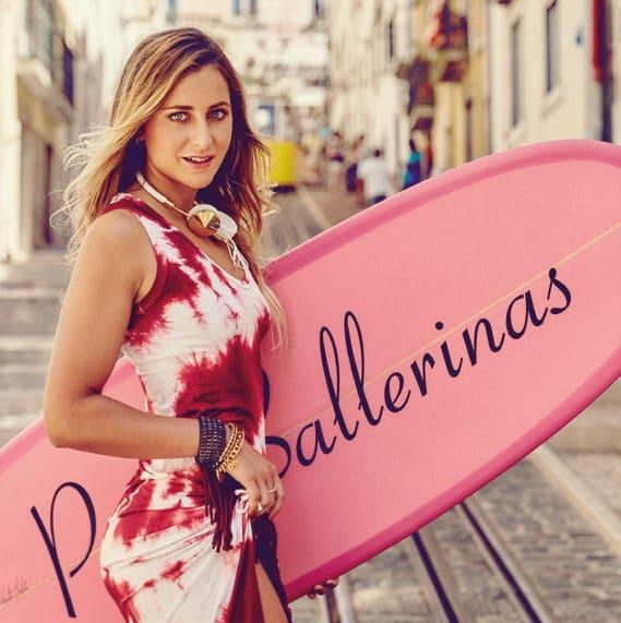Lucía Martiño para Pretty Ballerinas en las calles de Lisboa