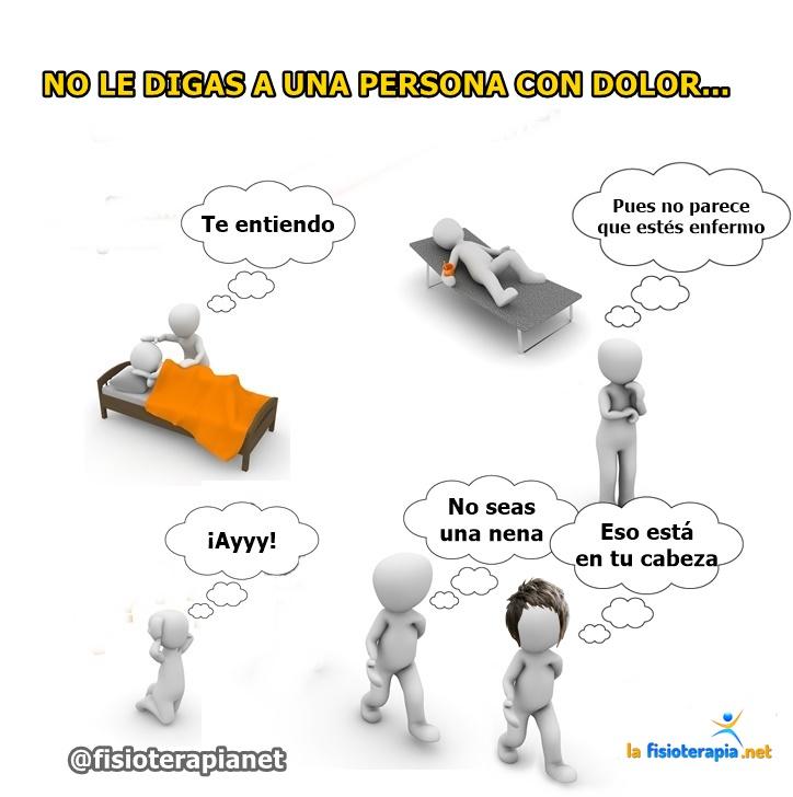 Dolor y lo que decir