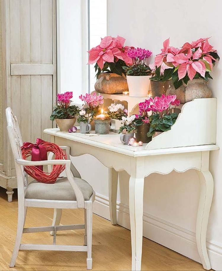 decora la Navidad en color rosa