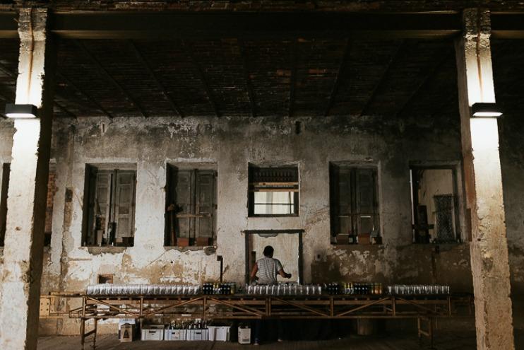 Una boda en una estacion antigua
