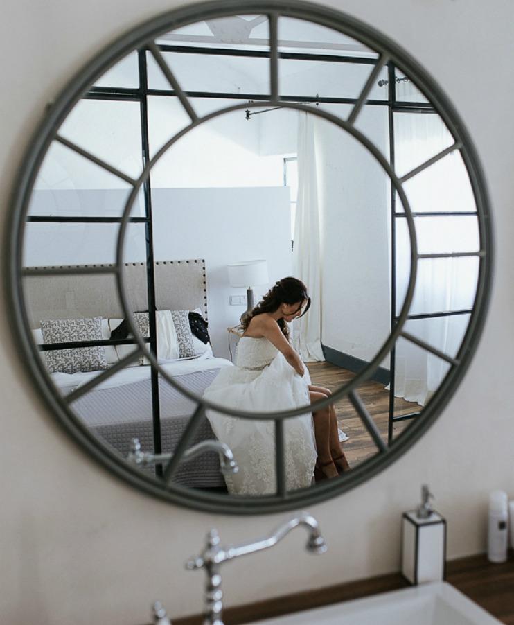 Una boda en una estacion antigua