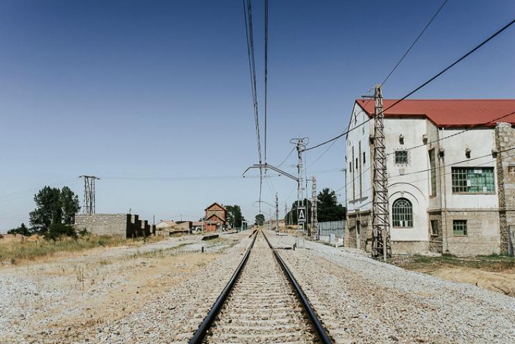 Una boda en una estacion antigua