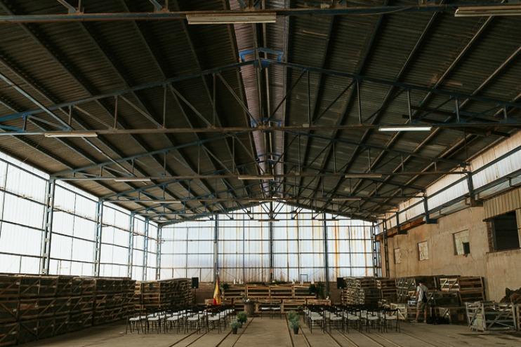 Una boda en una estacion antigua
