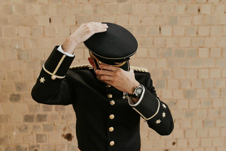 Una boda en una estacion antigua