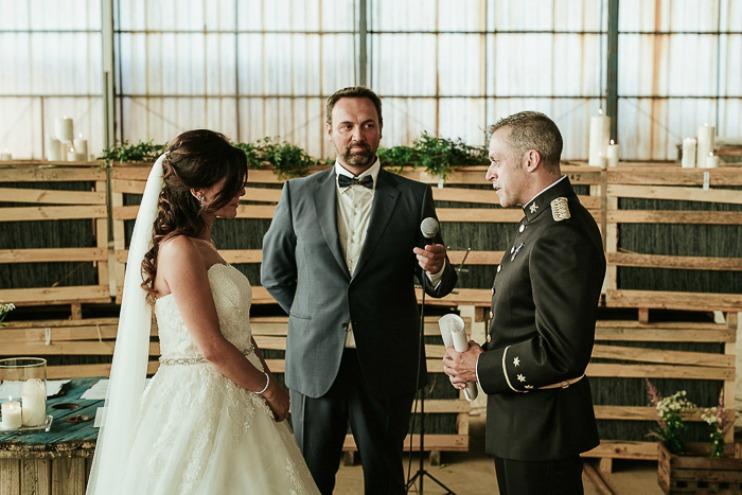 Una boda en una estacion antigua